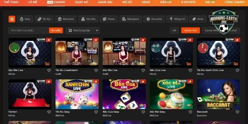 SV88 | Live Casino Đỉnh Cao, Trải Nghiệm Như Sòng Bài Thực Tế